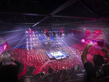 Este es el primer render del salón de conciertos que estará en el nuevo estadio del Atlas. ESPECIAL