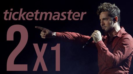 Estos 13 conciertos están al 2x1 en Ticketmaster solo HOY 8 de octubre de 2026; entre ellos el de David Bisbal en el Auditorio Telmex. EL INFORMADOR / ARCHIVO