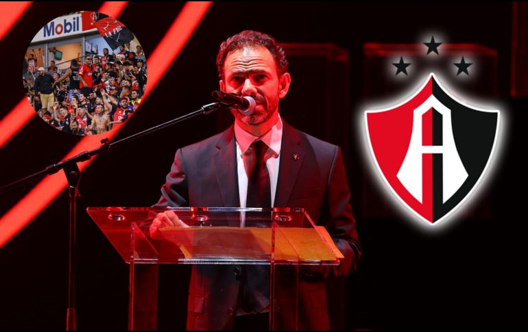 Gerardo Casanova, Presidente Ejecutivo de Atlas FC y CEO de PRODI Sports & Entertainment Group, durante la presentación del nuevo estadio en Atlas Colomos. IMAGO7 / Juan Carlos Cubeyro