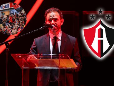Gerardo Casanova, Presidente Ejecutivo de Atlas FC y CEO de PRODI Sports & Entertainment Group, durante la presentación del nuevo estadio en Atlas Colomos. IMAGO7 / Juan Carlos Cubeyro
