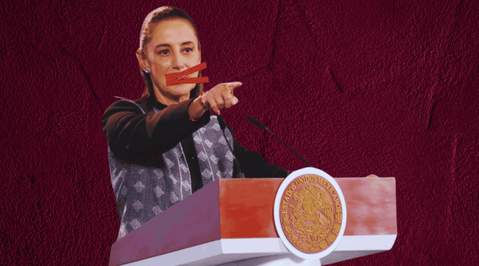 Claudia Sheinbaum Pardo evitó hablar de la presencia de Andrés Manuel 