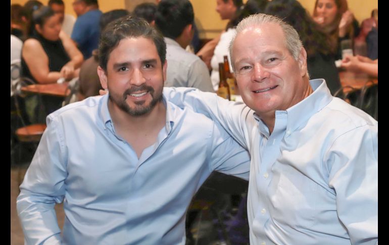 Jorge Pérez y Fernando Ibarra. GENTE BIEN JALISCO / El Informador, celebra 109 años