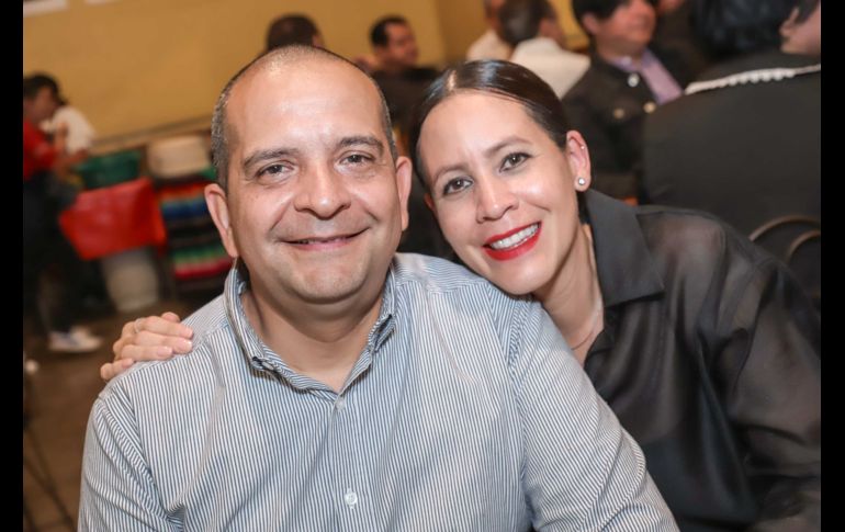 Eliseo Mora y Cynthia Martínez. GENTE BIEN JALISCO / El Informador, celebra 109 años