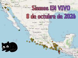 EN VIVO | Sismos en México | Jueves 8 de octubre. ESPECIAL / SSN