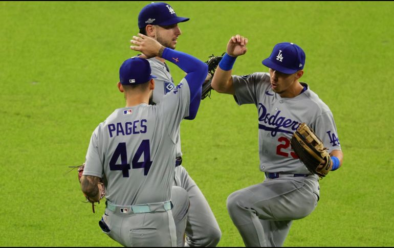 Desde 2008, ninguna institución ha llegado más veces a la Serie de Campeonato de la Liga Nacional que Los Angeles Dodgers. AP / C. Hubbard