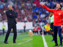 Antes de llegar al futbol mexicano, los técnicos se enfrentaron en Argentina con un saldo que favorece a Crespo. IMAGO7 / CANVA