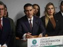 García Harfuch agregó que está concentrado en combatir diferentes crímenes que se cometen en México, como la extorsión y la desaparición de personas, por instrucción del Ejecutivo federal. SUN / C. MEJÍA