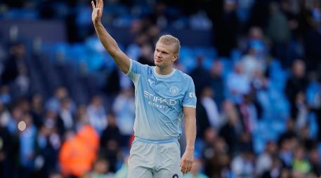 El delantero estrella Erling Haaland pidió públicamente al plantel del Manchester City 