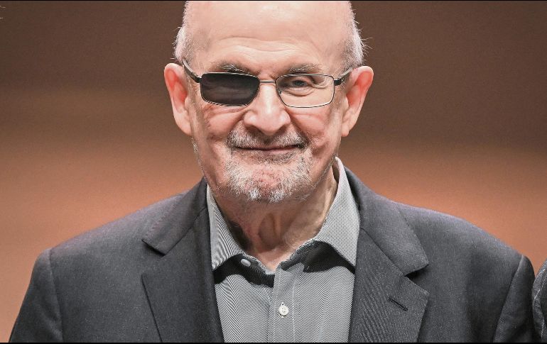 Salman Rushdie, fotografiado en Brandeburgo en marzo de 2026. AFP