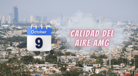 La mañana de este viernes 9 de octubre en Guadalajara se registra buena calidad del aire en Atemajac con 9 puntos IMECA. EL INFORMADOR / ARCHIVO