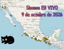EN VIVO | Sismos en México | Viernes 9 de octubre. ESPECIAL / SSN
