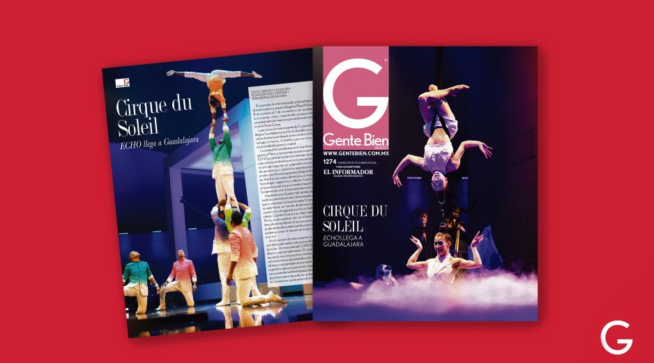 Cirque du Soleil: ECHO llega a Guadalajara. GENTE BIEN JALISCO / Revista del 9 de octubre 2026