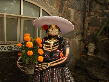 La flor de cempasúchil destaca como el elemento más representativo del Día de Muertos por su característico color y aroma. ESPECIAL/PEXELS