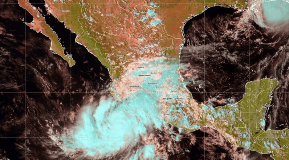 El fenómeno meteorológico generará vientos y oleaje elevado en las costas del Pacífico. SMN