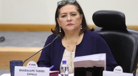 La consejera presidenta del Instituto Nacional Electoral (INE), Guadalupe Taddei. SUN/ESPECIAL