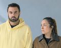 Frank Rodríguez y Nora Cervantes, en una escena de la cinta “Tiempos grises”. ESPECIAL