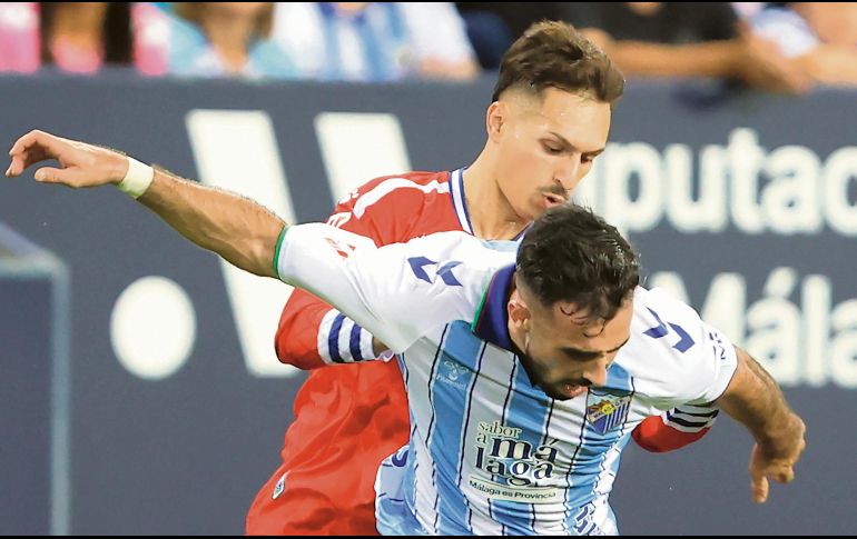 Espanyol. Bryan Zaragoza superó a Puga y abrió el marcador. EFE