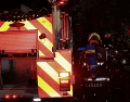 El hombre recibió atención por parte de los servicios médicos, ya que presentó quemaduras en las manos, por lo que fue trasladado al Hospitalito para recibir atención médica. ESPECIAL/Bomberos de Zapopan