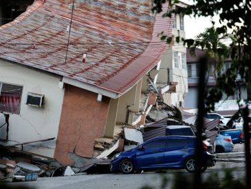 El terremoto, cuyo epicentro se situó cerca de la localidad de Tonosí, en el suroeste del país, tuvo una magnitud de 7.7 . EFE/B. Velasco