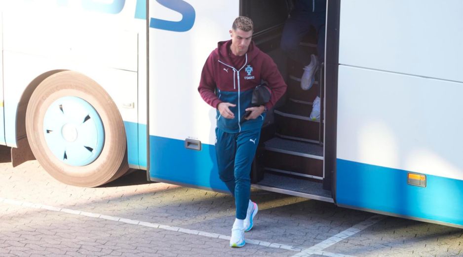 Cristiano Ronaldo, durante una concentración con la selección de Portugal. EFE / ARCHIVO