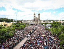El programa oficial de actividades comenzará de madrugada, cuando la Catedral Metropolitana de Guadalajara oficie la Misa de Despedida. ESPECIAL/Gobierno de Zapopan