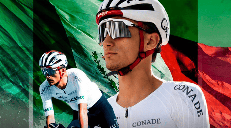 Todo indica que el Giro de Lombardía representa la última aparición competitiva del corredor azteca en el presente año. ESPECIAL/Conade