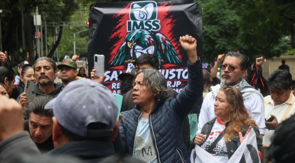 El director general del IMSS, Zoé Robledo, afirmó que se respetarán las manifestaciones del personal médico. SUN / L. CAMACHO