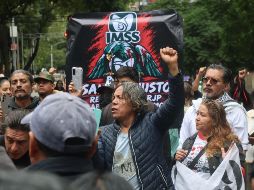 El director general del IMSS, Zoé Robledo, afirmó que se respetarán las manifestaciones del personal médico. SUN / L. CAMACHO