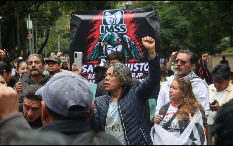 El director general del IMSS, Zoé Robledo, afirmó que se respetarán las manifestaciones del personal médico. SUN / L. CAMACHO