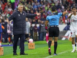Hernán Crespo considera que Atlas tenía argumentos para llevarse la victoria ante Chivas, pero lamenta que se le escaparan los tres puntos. EL INFORMADOR/A. NAVARRO.