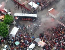 En el operativo de seguridad para el partido entre Atlas y Chivas participaron dos mil elementos de seguridad, cuerpos de auxilio y personal privado. ESPECIAL