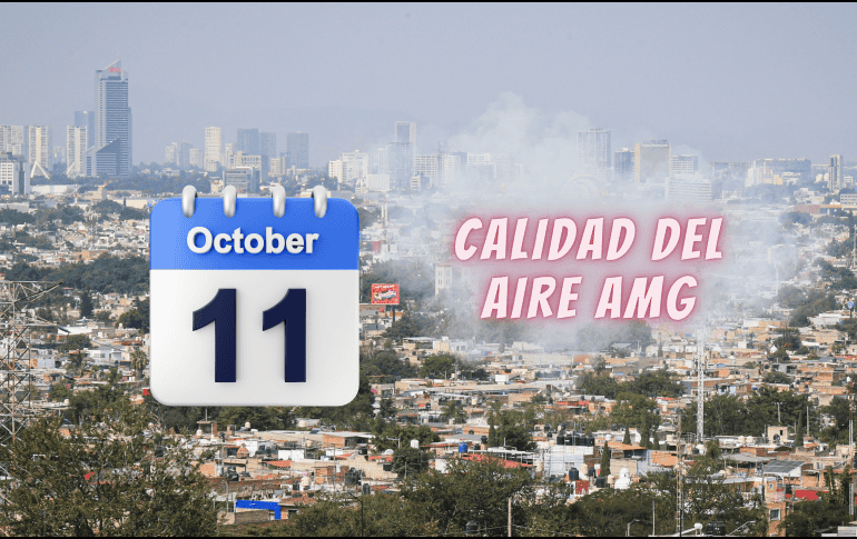 La mañana de este domingo 11 de octubre se registra buena calidad del aire en Atemajac con 6 Puntos IMECA. EL INFORMADOR / ARCHIVO