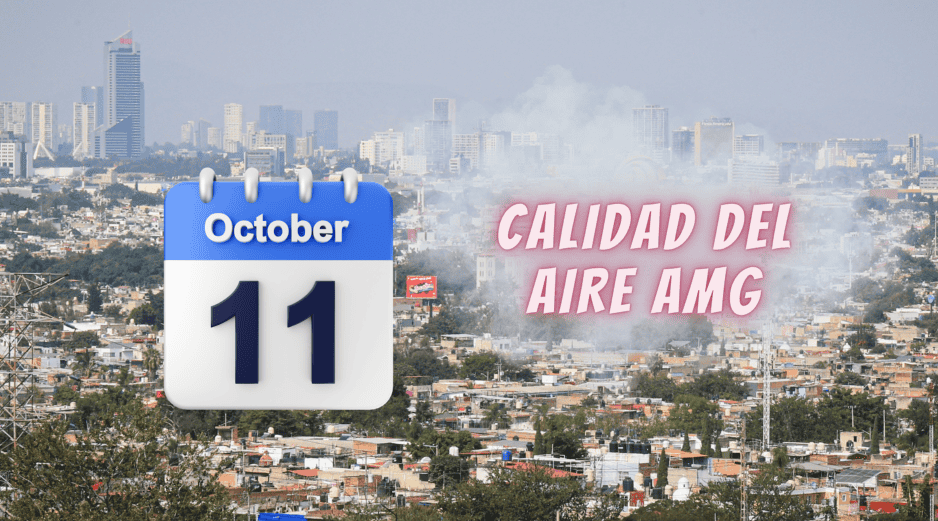 La mañana de este domingo 11 de octubre se registra buena calidad del aire en Atemajac con 6 Puntos IMECA. EL INFORMADOR / ARCHIVO