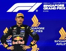 El neerlandés Max Verstappen (Red Bull) en el nocturno Gran Premio de Singapur EFE/F. Ismail