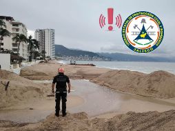 De acuerdo con el pronóstico más actual, se prevén lluvias de 150 a 300 milímetros durante el domingo, pudiendo ser puntualmente mayores, y un oleaje de 3 a 5 metros durante el domingo. ESPECIAL / FACEBOOK Protección Civil y Bomberos de Puerto Vallarta