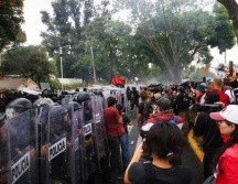 A las personas detenidas se les imputan los delitos de ataques a las vías de comunicación, lesiones y delitos cometidos contra representantes de la autoridad. EL INFORMADOR/ J. Acosta