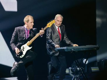 Andy McCluskey y Paul Humphreys fundaron OMD en 1978, convirtiéndola en una de las agrupaciones pioneras del synth pop británico. AFP