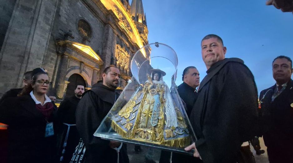 La edición 292 de la Romería dio inicio formalmente esta mañana, con el regreso de la Virgen a la Basílica de Zapopan. EL INFORMADOR/ O. González