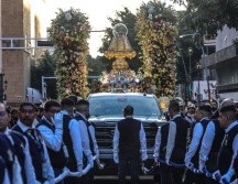 Tras la solemne Misa de Despedida en la Catedral Metropolitana de Guadalajara, la Virgen de Zapopan emprende su camino de regreso a la Basílica. EL INFORMADOR / A. Navarro