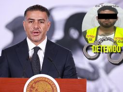 Harfuch señaló al detenido como uno de los líderes de la organización criminal y un objetivo de las autoridades salvadoreñas. EFE / ARCHIVO / ESPECIAL / X @OHarfuch