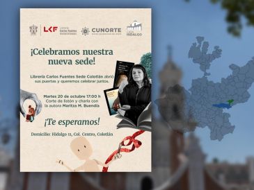 El acto protocolario de apertura y corte de listón se llevará a cabo el martes 20 de octubre a las 17:00 horas. NTX / ARCHIVO / ESPECIAL / Librería Carlos Fuentes