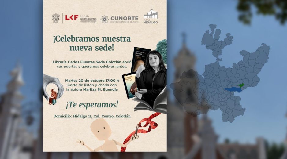 El acto protocolario de apertura y corte de listón se llevará a cabo el martes 20 de octubre a las 17:00 horas. NTX / ARCHIVO / ESPECIAL / Librería Carlos Fuentes