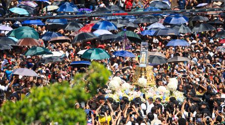 En esta ocasión fueron un millón de personas las asistentes a la celebración de la Romería de Zapopan. EL INFORMADOR/J. Acosta