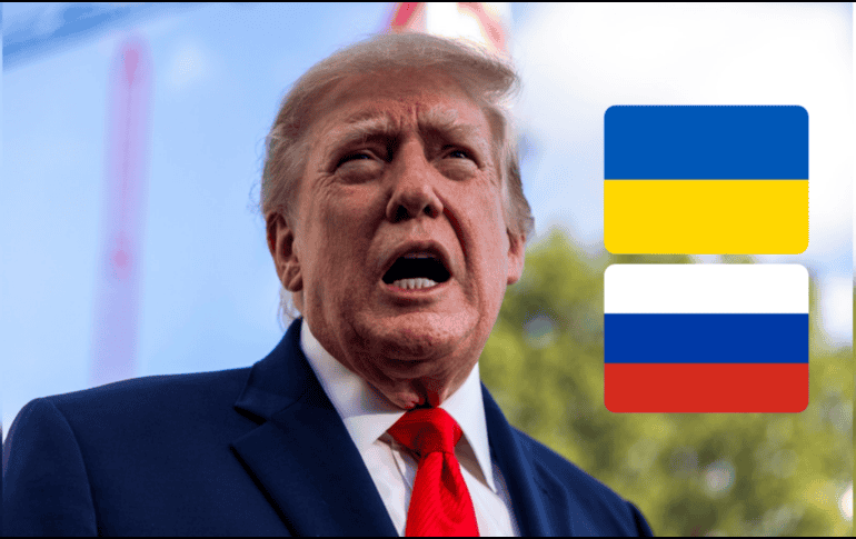 Trump volvió a ser crítico con la supuesta falta de voluntad negociadora de Zelenski e indicó que Putin parece más inclinado a firmar la paz. EFE / S. THEW
