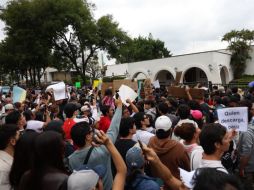 El domingo pasado, varias personas fueron detenidas durante la manifestación, exigir mejor calidad del agua en la ciudad. EL INFORMADOR / ARCHIVO