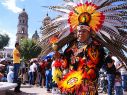 Más de 40 mil danzantes participaron en la Romería de Zapopan, una celebración marcada por la fe y la devoción. EL INFORMADOR/J. ACOSTA.