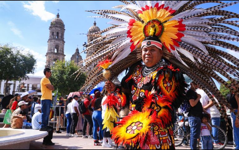 Más de 40 mil danzantes participaron en la Romería de Zapopan, una celebración marcada por la fe y la devoción. EL INFORMADOR/J. ACOSTA.