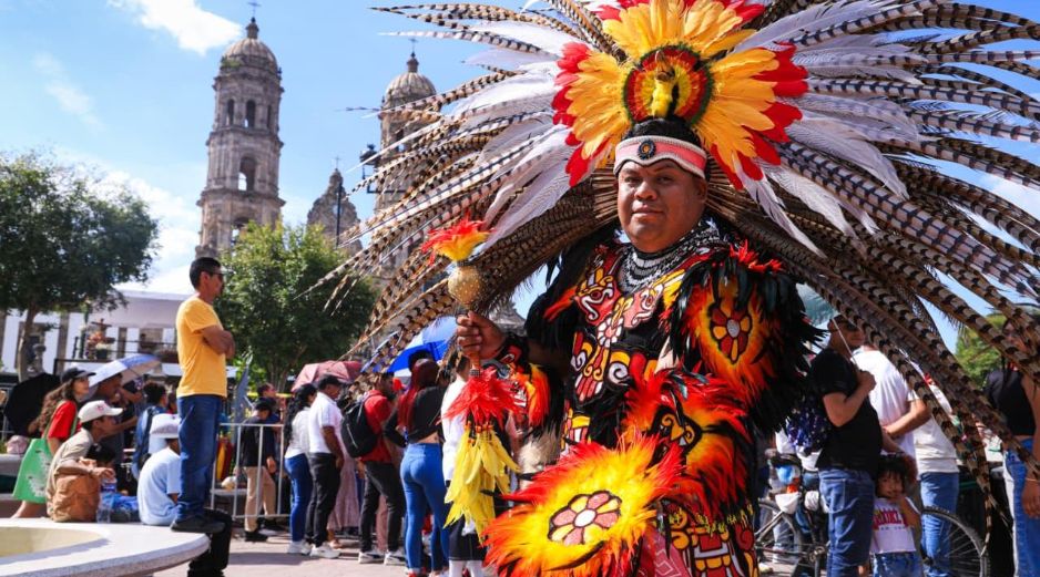 Más de 40 mil danzantes participaron en la Romería de Zapopan, una celebración marcada por la fe y la devoción. EL INFORMADOR/J. ACOSTA.
