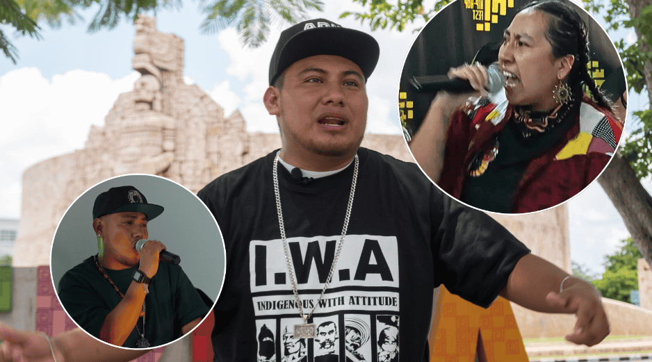 Los músicos participantes destacaron la flexibilidad de sus lenguas maternas para comunicar la realidad de sus pueblos y romper con las barreras lingüísticas. EFE / Cuauhtémoc Moreno