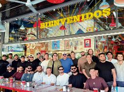 Jugadores y directivos de Charros de Jalisco participaron en el encuentro que marcó el inicio de su colaboración con El Cokin. ESPECIAL
